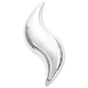 Зигзаг серебро 28"