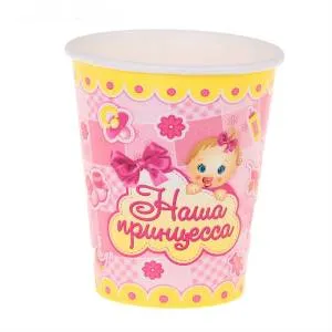 Стаканы "Наша Принцесса" 6 шт 322124