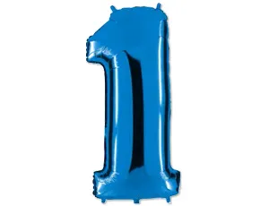 Цифра "1" -  Синяя /Grabo                     