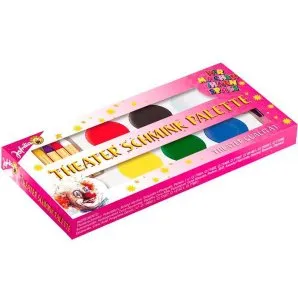 Набор красок и карандашей для лица и тела/Theater/6красок, 4 карандаша/ Германия 
