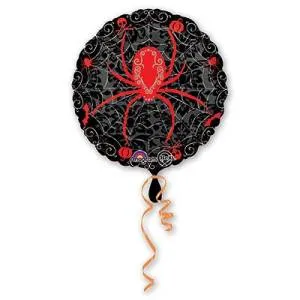 Шар 18" Паук красный (Анаграм)/1202-1850