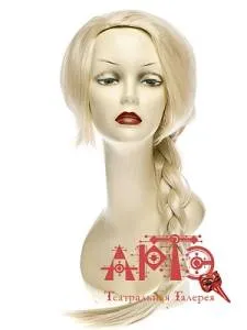 Парик с косой "Блондин"