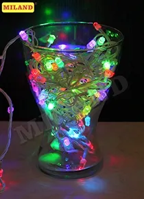 Гирлянда метражная 9м., 100 ламп,прозрачная нить, 8 режимов