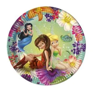 Тарелки  "Феи магия" 23 см. 8 шт.