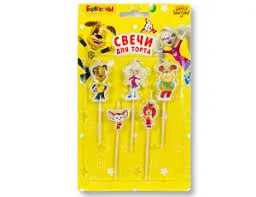 Свечи д/торта на пиках Барбоскины/1502-2651