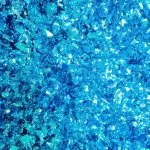 Конфетти для шаров "Мелкая крошка"фольга,голубая d=4-8 мм., 100 гр.