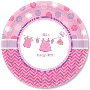 Тарелка  "Любимая дочка" 17 см. 8 шт.