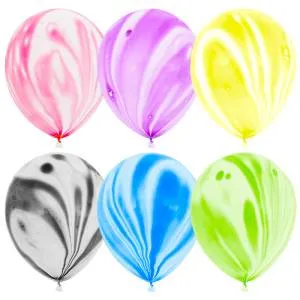 Агат,ассорти пастель 12" (Китай) 612800