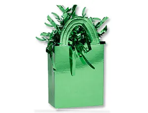 Грузик д/шара Сумочка Зеленый 160 гр / 1302-0733