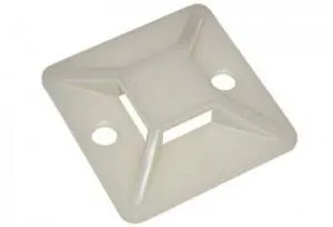 Монтажная база (крепеж самоклеящийся) 25*25 мм.