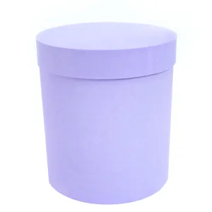 Коробка Цилиндр Сиреневый 21*21*23 /АЕ-КМ011