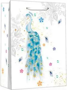 Пакет подарочный L/ППК-3392 26,4*32,7*13,6 см.