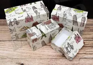 Коробка 15*11*7 см "Города,о которых мы мечтаем"