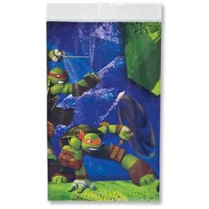 Скатерть "Черепашки-Ниндзя" 1,4*2,6 м