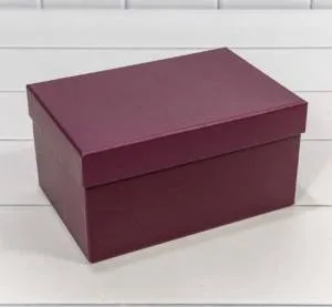 Коробка 22*15*11,5 см. Сливовая