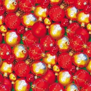 Бумага упак. в листах (10 шт.) "С Новым Годом" 70*100см /000402/45