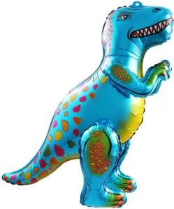 Динозавр Аллозавр, Синий (Китай) 25"/  190103B