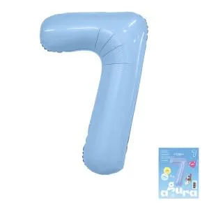 Цифра 7 - 40" Slim Небесный (Россия) 