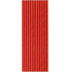 Трубочка д/коктеля фол красная 12шт./1502-4878