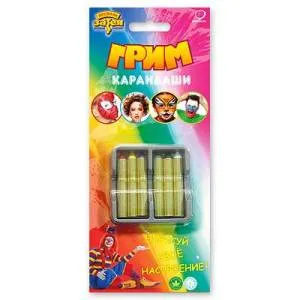 Грим карандаши 6 цв.*1,6 гр.