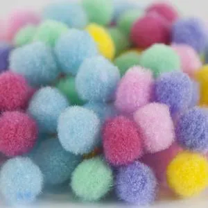 Помпончики 1 см, Классный микс 100 шт. / 6231525