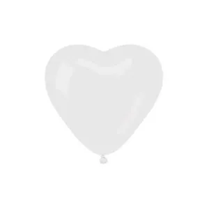 18" Сердце пастель белое (Тайланд) /ч06546