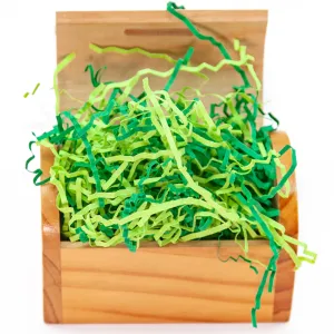 Наполнитель бумажный Зеленый микс,50 гр/Китай (Н085)