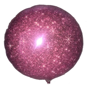 Круг блестящий ярко-розовый 18" (Анаграм) / 3233002