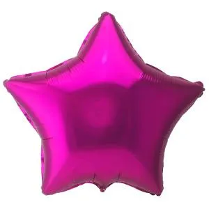 Звезда розовая 18" (Китай)