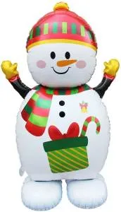 3D Снеговик на подставке 155 см. / Китай 26103