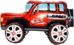 Внедорожник Джип красный (ходячий) 24"(Китай) /19575