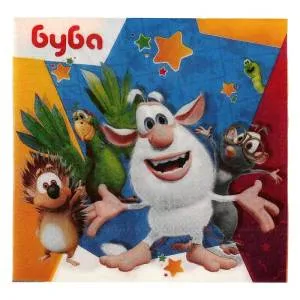 Салфетки Буба, Играем вместе 33*33 см, 20 шт / PLB-73551-BB