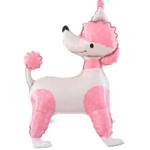 AIR 3D Пудель в колпачке, розовый (ходячий шар)/ 26602