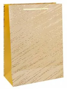 Пакет подарочный ПКП-3128 26*32*10 см с мат.ламинацией и тиснением фольг