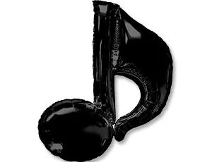 Нота музыкальная черная (Anagram) 1207-3183