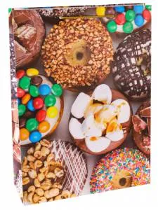 Пакет подарочный ППД-0116 32,4*44,5*10,2 см с мат. ламинацией 