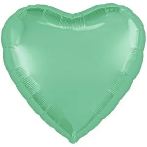 18" Сердце шалфей Бохо (Россия) / 1204-1730