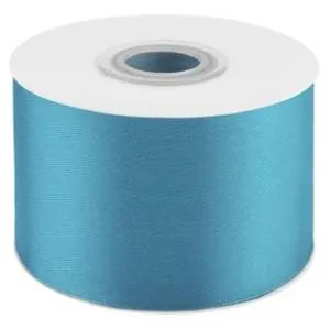 Лента атлас лазурный 50 мм*22,85 м / 50198