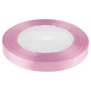 Лента атлас розовый ирис 6 мм*22,85 м 