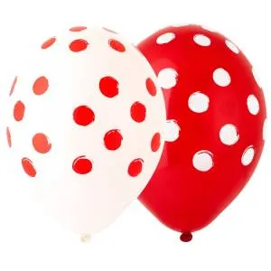 Горошек арт кр-бел, пастель 14" 1103-2300