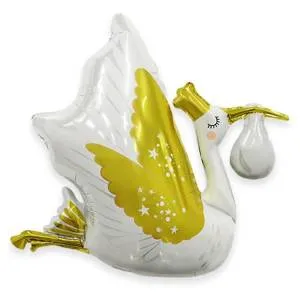 Аист бело-золотой (Китай)/1207-5992  25097