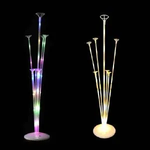 Стойка для шаров с подсветкой, 7 трубочек Китай) / ВТ009, ВТ010