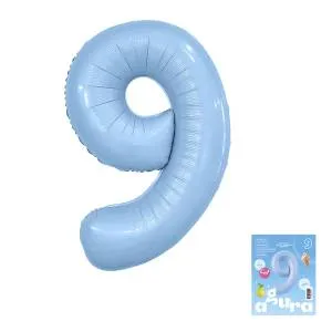 Цифра 9 - 40" Slim Небесный (Россия) 