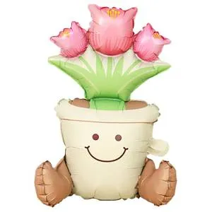 3D Тюльпаны в горшке / Китай 1208-0908