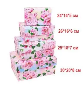 Коробка 24*14*5 см "Сакура"/ПП-3632