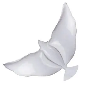 34" Голубь, белый/ Китай R236