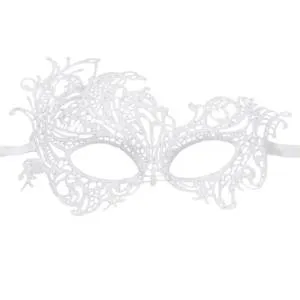 Маска кружевная "Венеция" белая / 6230956
