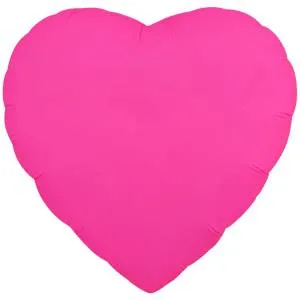 18" Сердце Неон Fuchsia (Китай) 1204-1559