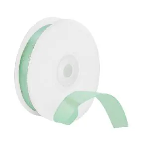 Лента атлас нежно-бирюзовый 12 мм*22,85 м