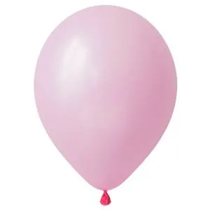 Шар Розовый макарунс пастель 30 см с гелием